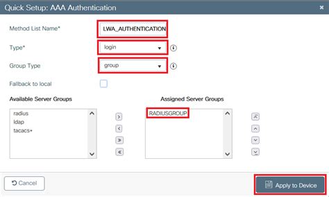 which are valid aaa authentications methods